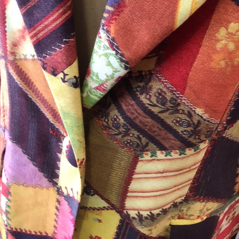 Moschino Cheap Chic Patchwork Blazer - image 7